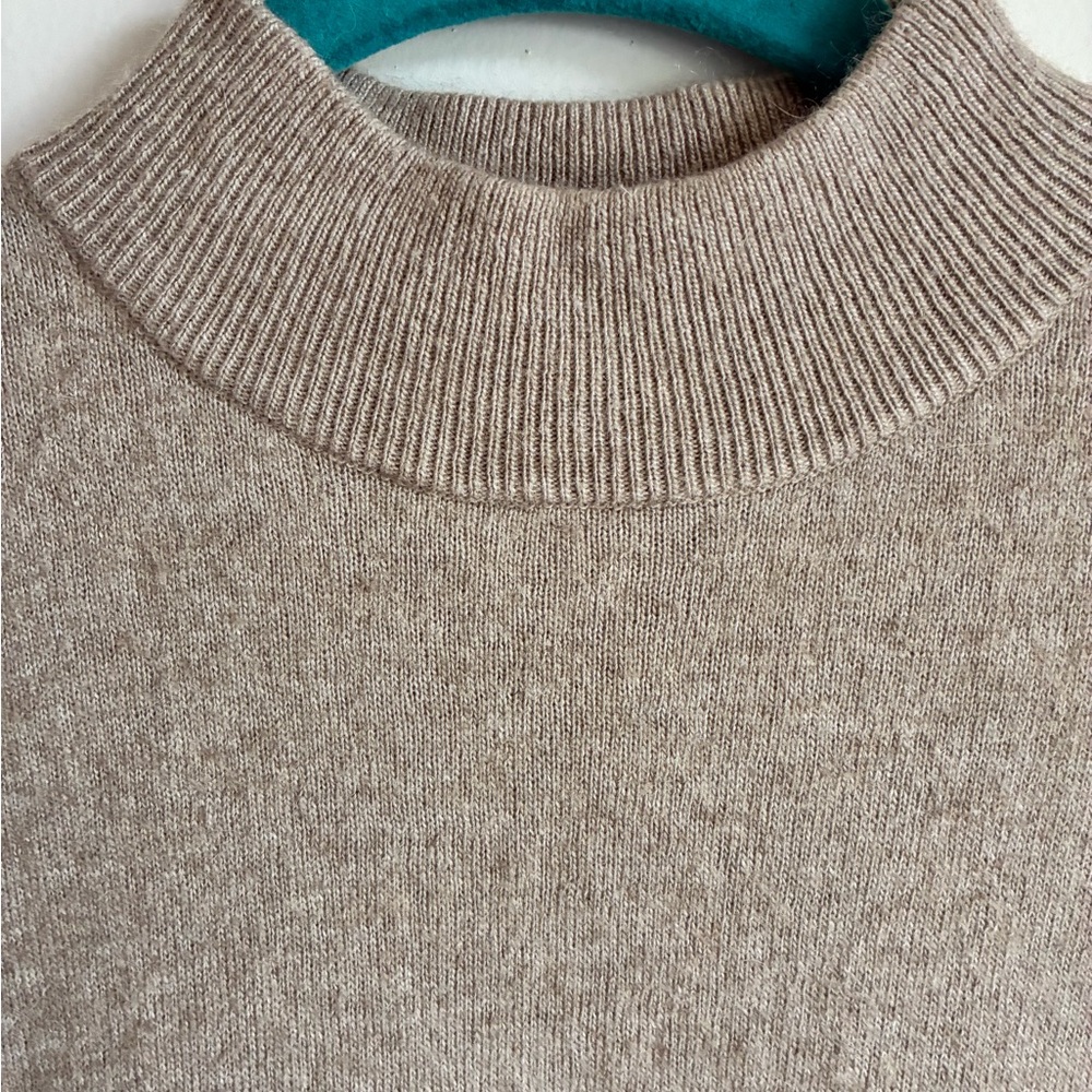 Madewell Turtleneck Sweater in Light Beige - Picture 2 of 8